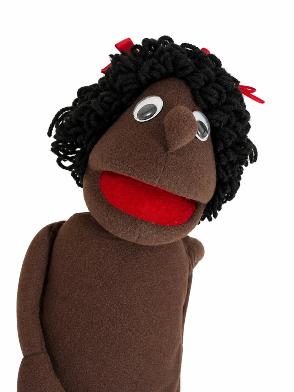 Vintage One Way
Street 1984 15”
Female Hand
Puppet African American Black - Picture 4 of 7